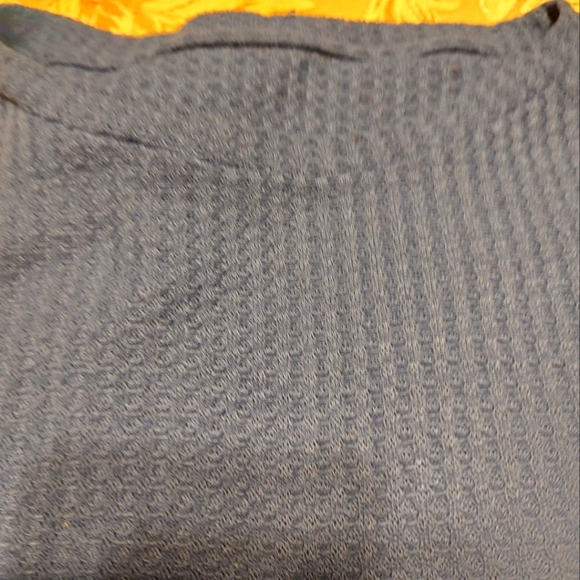 ◾🌀◾NWOT Men's Mallard Azure Cornflower Dusty Blue Solid Waffle T-Shirt - 2XL - Picture 6 of 12